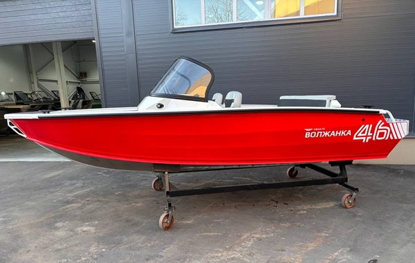 Лодка Vboats Volzhanka 46 Fish (2026)